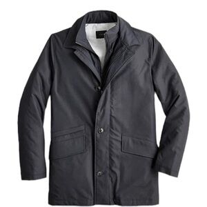 J. Crew Fulton Insulated Jacket with Primaloft Insulation in Navy Mens XS